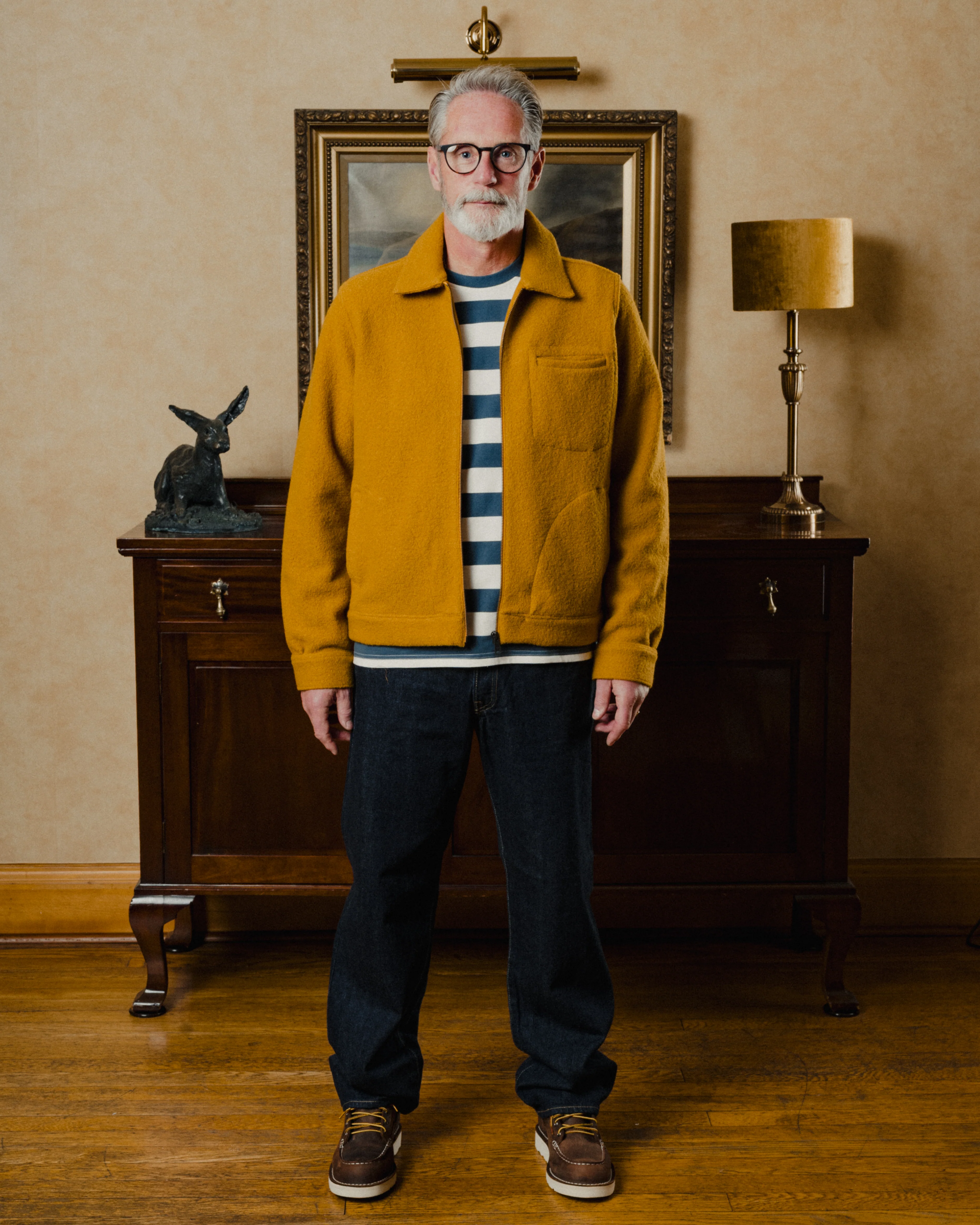 HUXLEY WOOL BOMBER JACKET - Image 3
