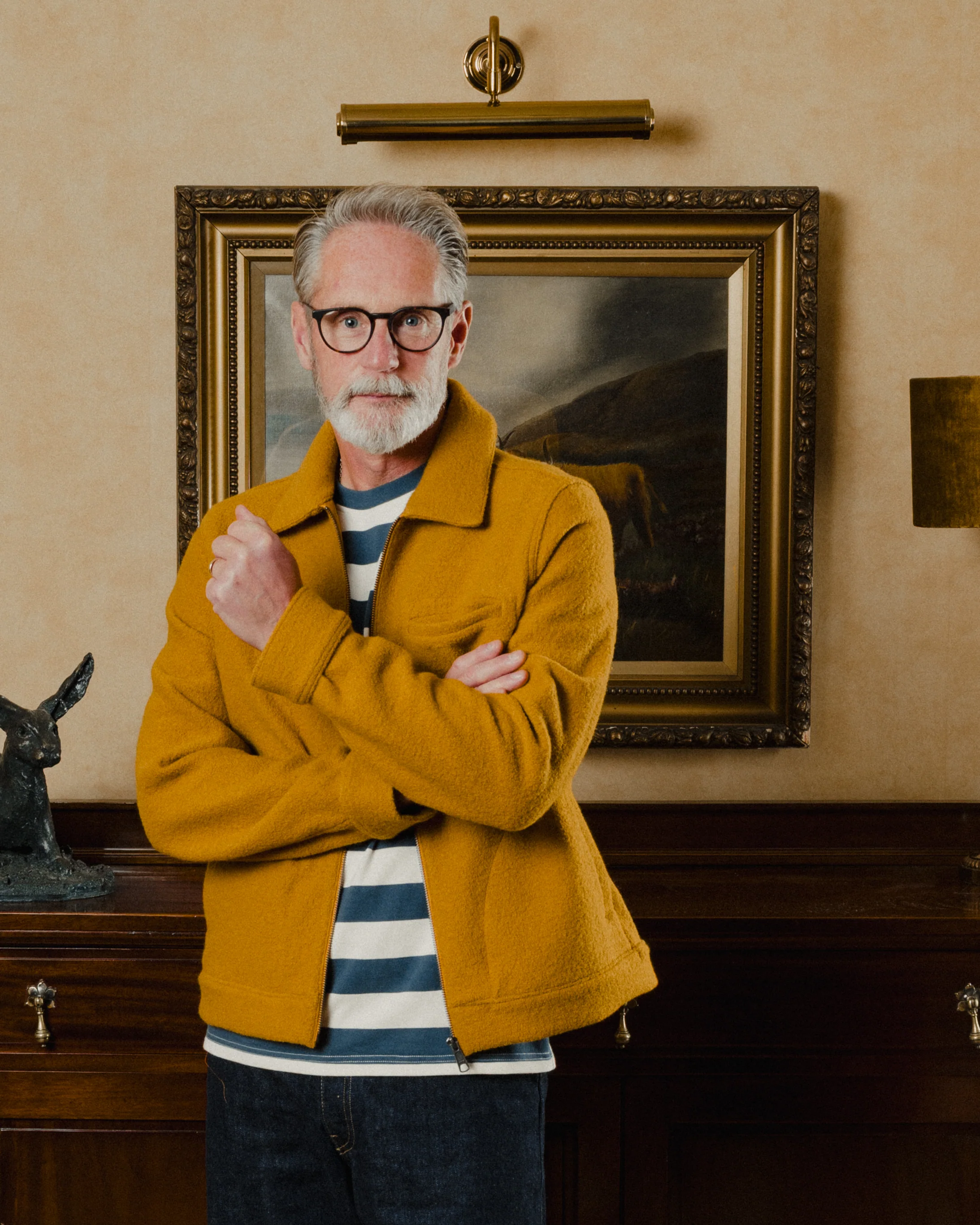HUXLEY WOOL BOMBER JACKET - Image 4